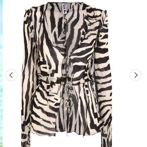 NWT Rat & Boa zephyr top M